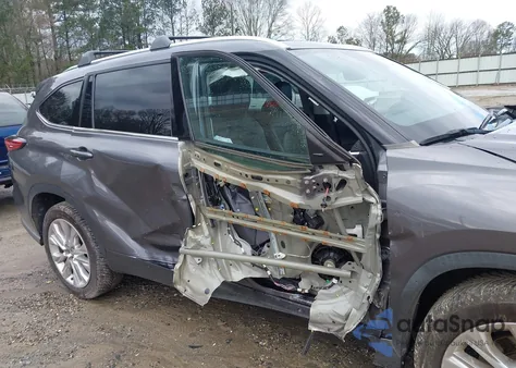 2021 Toyota Highlander Limited from USA, damaged, VIN 5TDYZRAH6MS527139